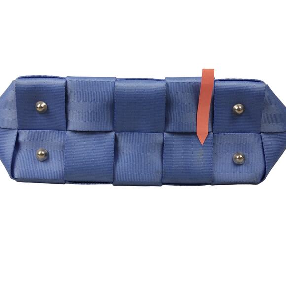 HARVEY'S Seatbelt Bag Blue Small Tote Purse Single Strap Built in the US - Picture 3 of 15